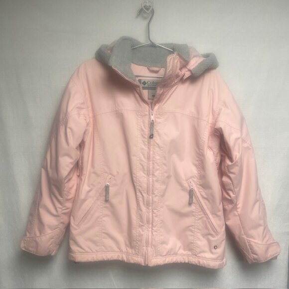 Columbia Women's Pink Hooded Vertex Omni-Shield Winter Jacket - Size L - Picture 1 of 15
